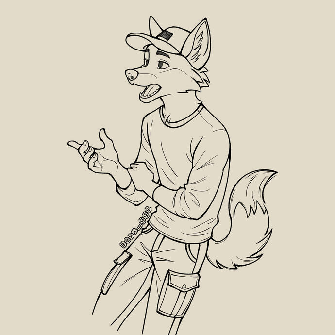 Anthro Line-art